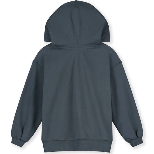 Gray Label Hoodie in Blue Grey