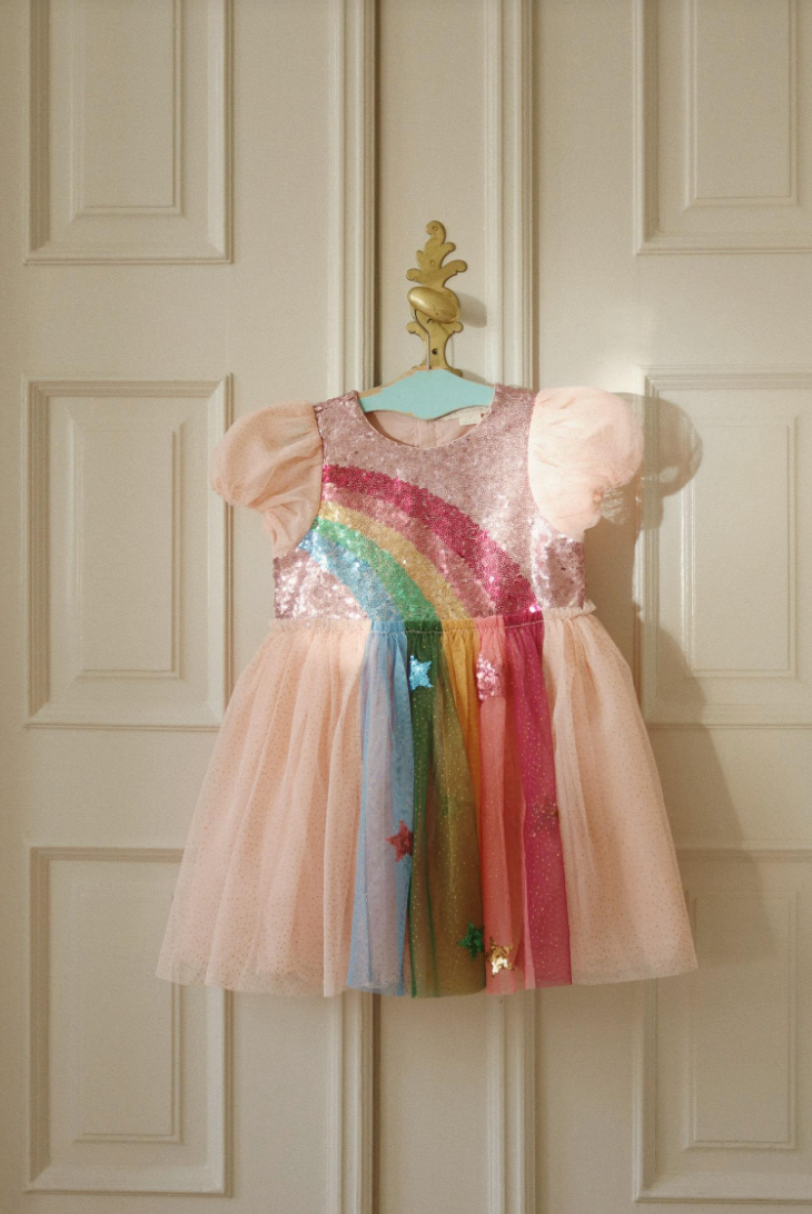 Konges Slojd ODETTE RAINBOW DRESS