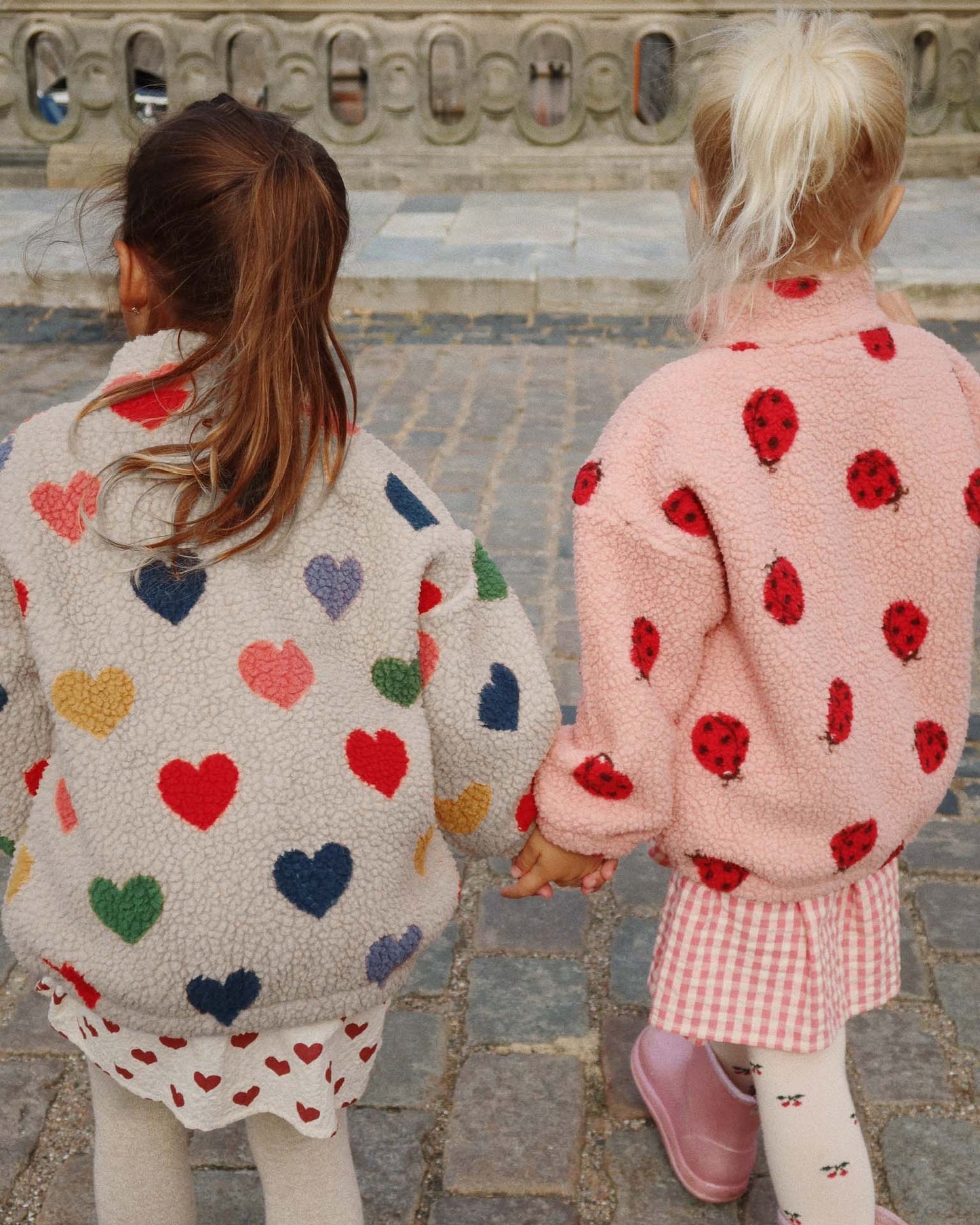 Konges Sløjd  jody teddy jacket in bon coeur coloré