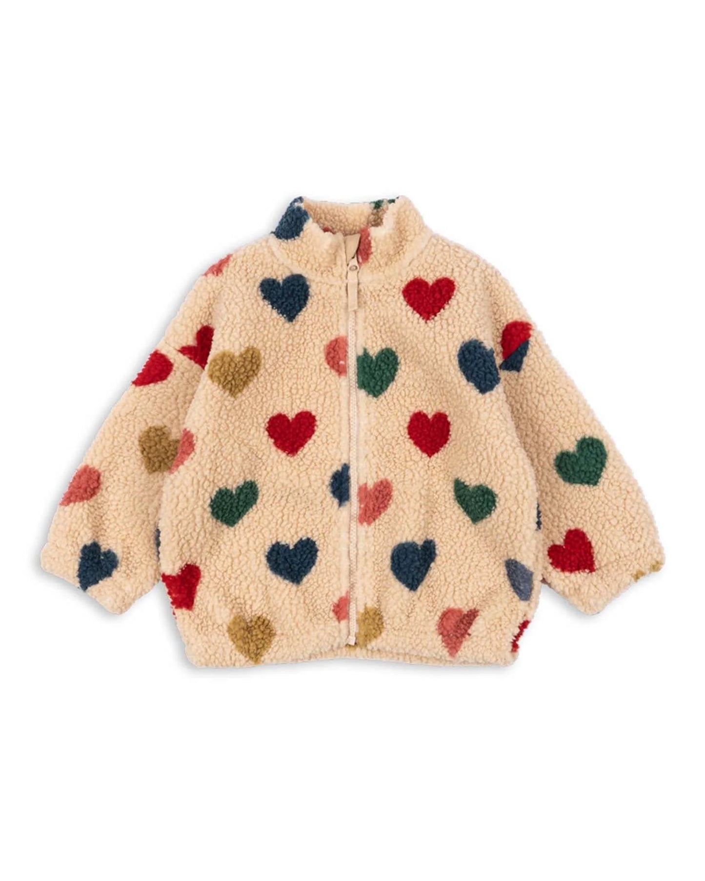 Konges Sløjd  jody teddy jacket in bon coeur coloré
